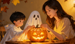 ：年万圣节风行“浅橙+淡紫”“黑银”“暗棕